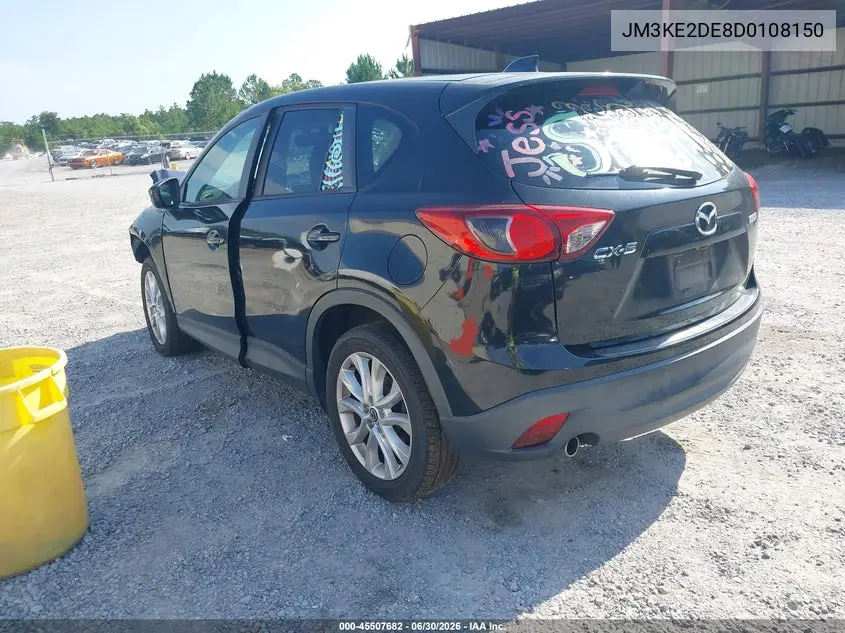 2013 Mazda Cx-5 Grand Touring VIN: JM3KE2DE8D0108150 Lot: 45507682