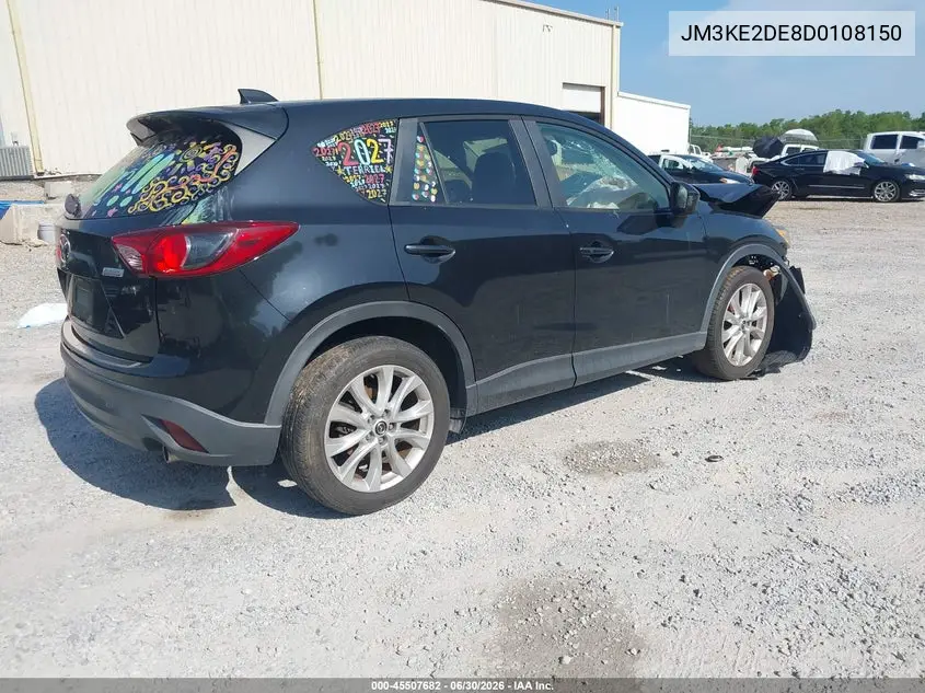 2013 Mazda Cx-5 Grand Touring VIN: JM3KE2DE8D0108150 Lot: 45507682