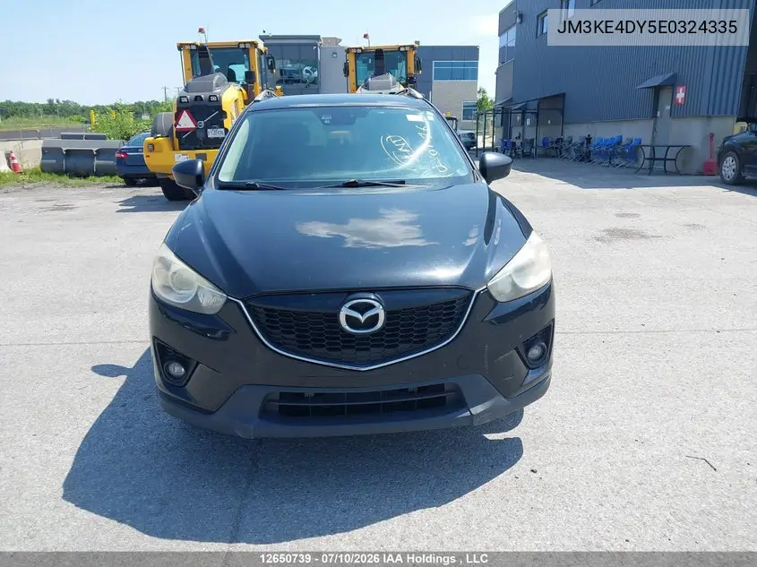 2014 Mazda Cx-5 Gt VIN: JM3KE4DY5E0324335 Lot: 12650739x