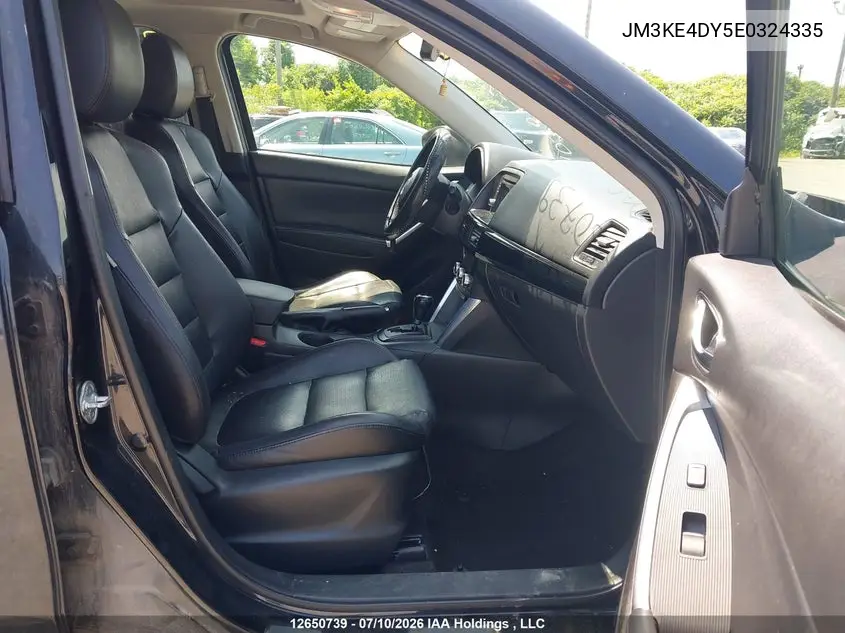 2014 Mazda Cx-5 Gt VIN: JM3KE4DY5E0324335 Lot: 12650739x