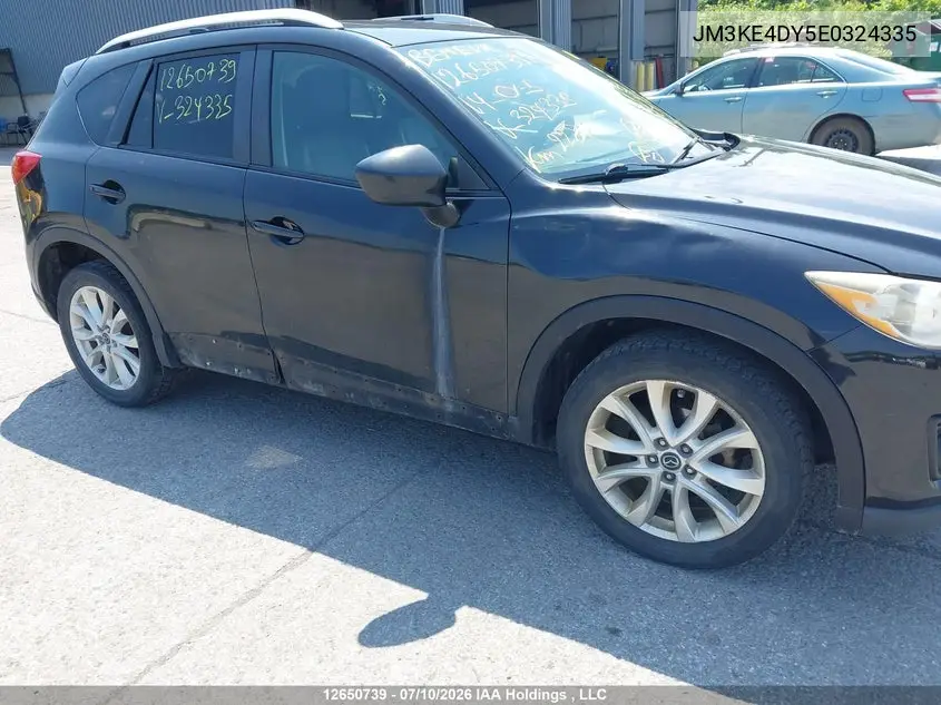 2014 Mazda Cx-5 Gt VIN: JM3KE4DY5E0324335 Lot: 12650739x