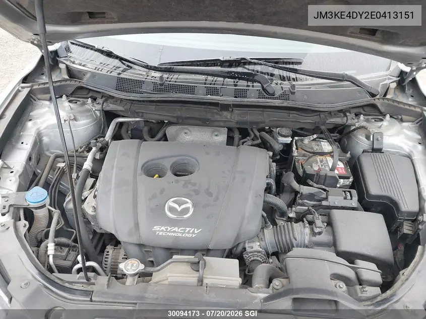 2014 Mazda Cx-5 Gt VIN: JM3KE4DY2E0413151 Lot: 30094173