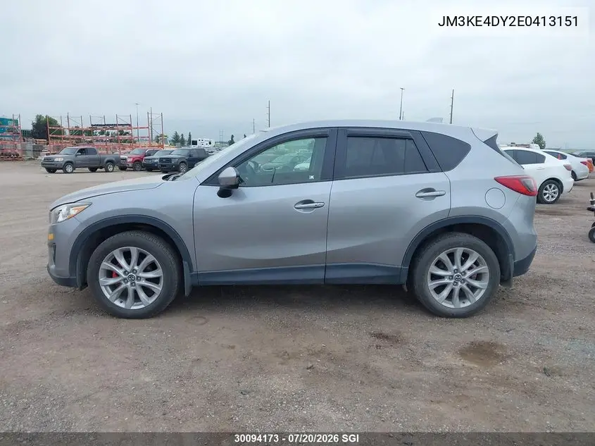 2014 Mazda Cx-5 Gt VIN: JM3KE4DY2E0413151 Lot: 30094173