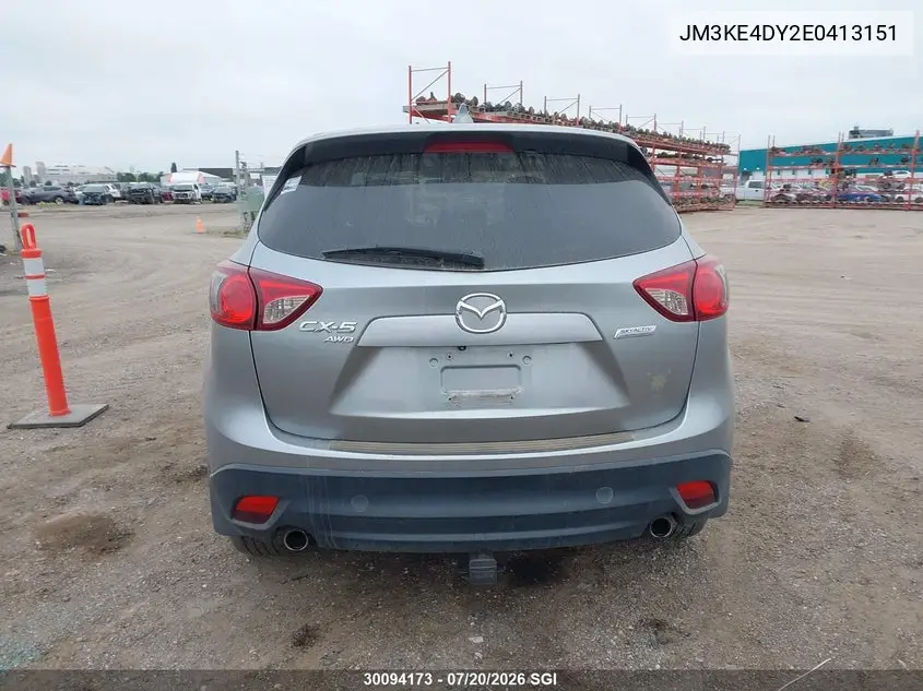 2014 Mazda Cx-5 Gt VIN: JM3KE4DY2E0413151 Lot: 30094173