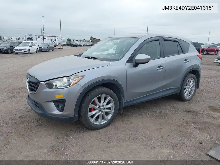 2014 Mazda Cx-5 Gt VIN: JM3KE4DY2E0413151 Lot: 30094173