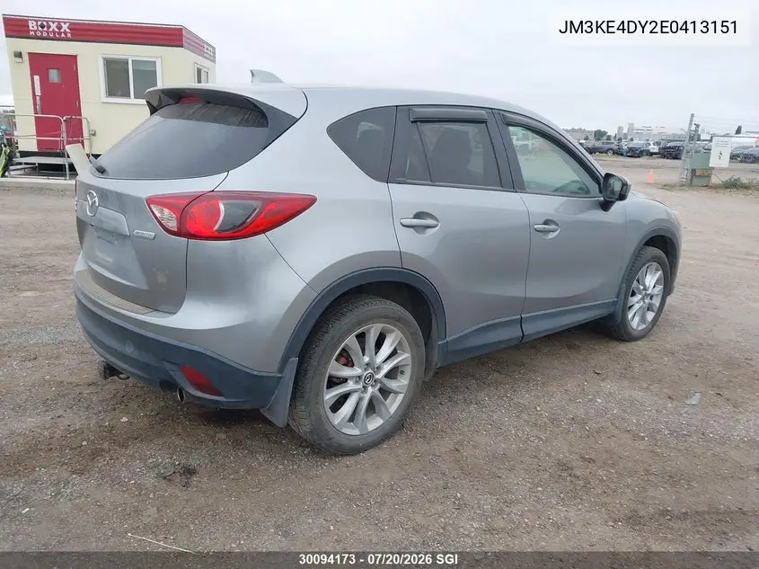 2014 Mazda Cx-5 Gt VIN: JM3KE4DY2E0413151 Lot: 30094173