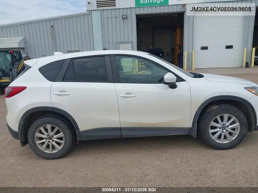 2014 Mazda Cx-5 Touring VIN: JM3KE4CY0E0363609 Lot: 30094211