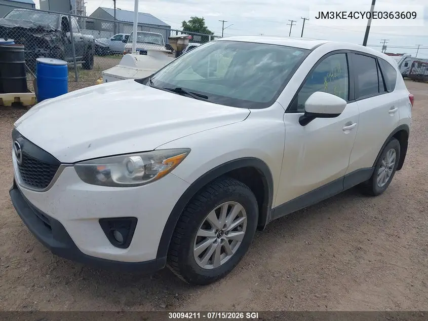 2014 Mazda Cx-5 Touring VIN: JM3KE4CY0E0363609 Lot: 30094211