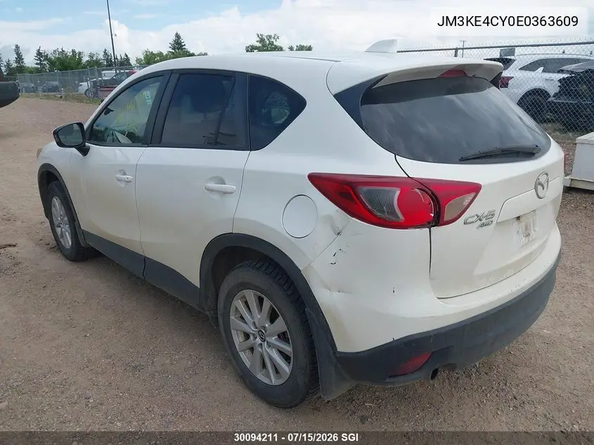 2014 Mazda Cx-5 Touring VIN: JM3KE4CY0E0363609 Lot: 30094211