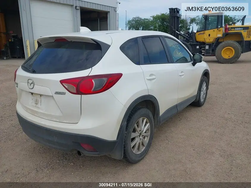 2014 Mazda Cx-5 Touring VIN: JM3KE4CY0E0363609 Lot: 30094211