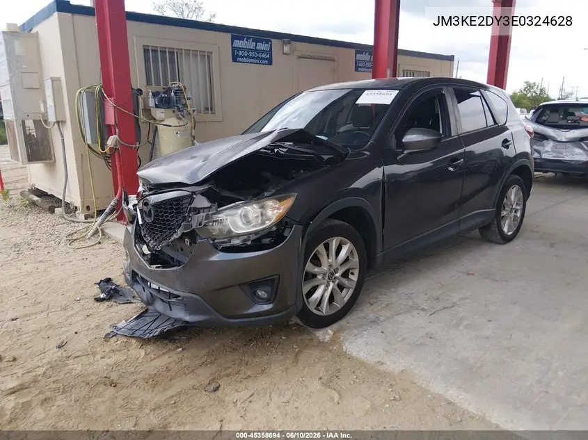 2014 Mazda Cx-5 Grand Touring VIN: JM3KE2DY3E0324628 Lot: 45358694