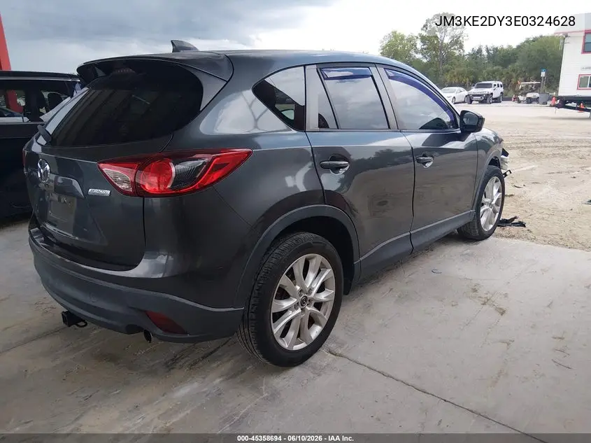 2014 Mazda Cx-5 Grand Touring VIN: JM3KE2DY3E0324628 Lot: 45358694