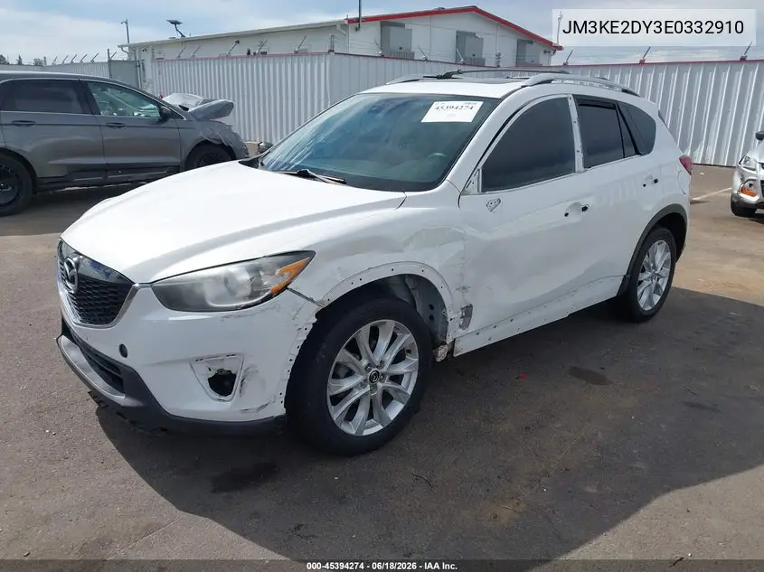 2014 Mazda Cx-5 Grand Touring VIN: JM3KE2DY3E0332910 Lot: 45394274
