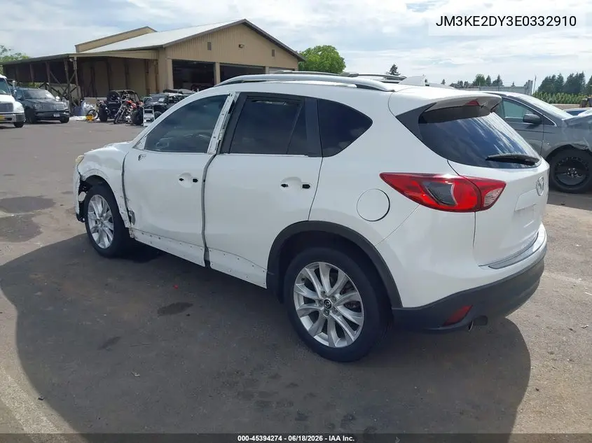 2014 Mazda Cx-5 Grand Touring VIN: JM3KE2DY3E0332910 Lot: 45394274