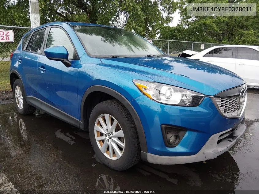 2014 Mazda Cx-5 Touring VIN: JM3KE4CY8E0328011 Lot: 45450247