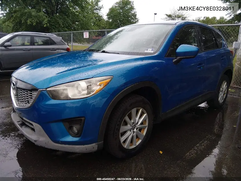 2014 Mazda Cx-5 Touring VIN: JM3KE4CY8E0328011 Lot: 45450247