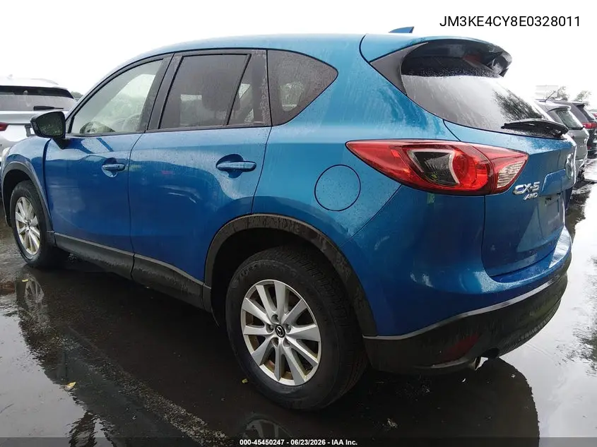 2014 Mazda Cx-5 Touring VIN: JM3KE4CY8E0328011 Lot: 45450247
