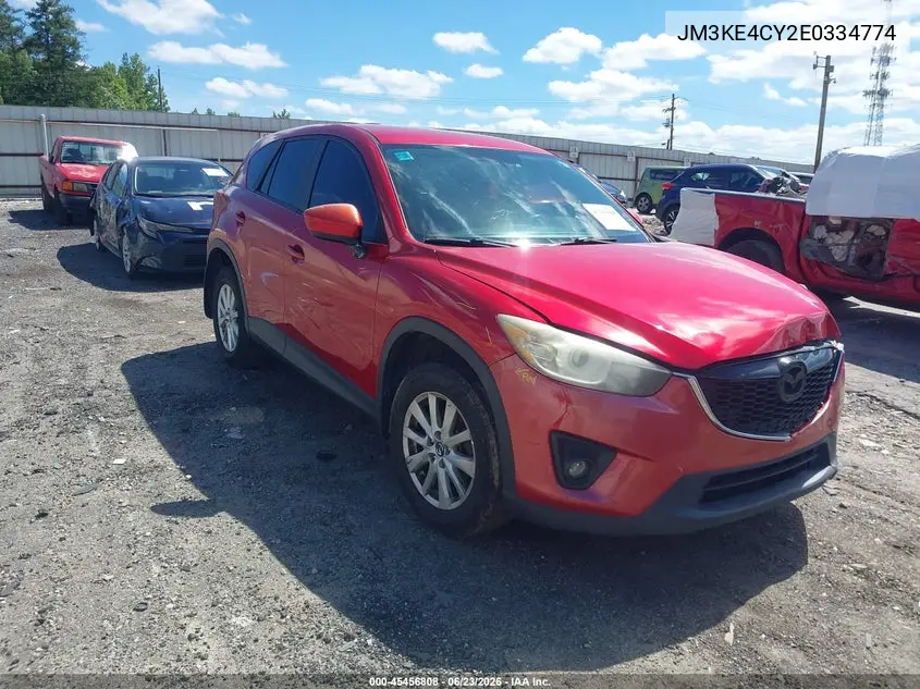2014 Mazda Cx-5 Touring VIN: JM3KE4CY2E0334774 Lot: 45456808