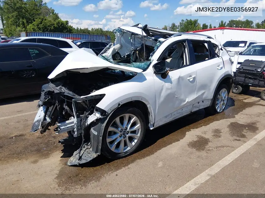 2014 Mazda Cx-5 Grand Touring VIN: JM3KE2DY8E0356927 Lot: 45522560