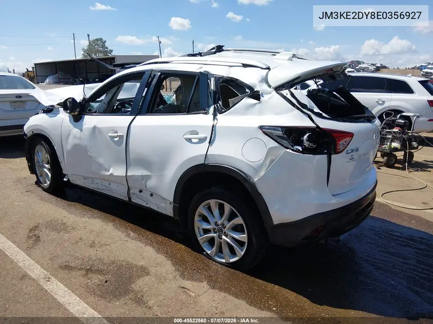 2014 Mazda Cx-5 Grand Touring VIN: JM3KE2DY8E0356927 Lot: 45522560