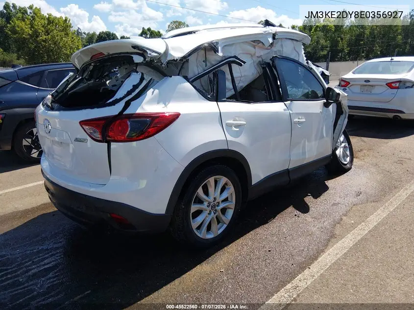 2014 Mazda Cx-5 Grand Touring VIN: JM3KE2DY8E0356927 Lot: 45522560