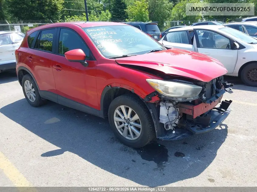 2015 Mazda Cx-5 Gs VIN: JM3KE4CY0F0439265 Lot: 12642722