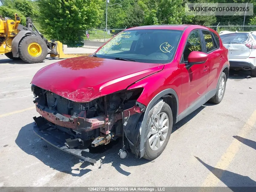 2015 Mazda Cx-5 Gs VIN: JM3KE4CY0F0439265 Lot: 12642722