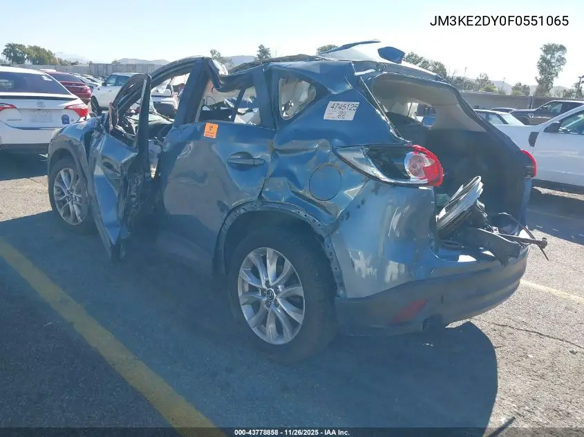 JM3KE2DY0F0551065 2015 Mazda Cx-5 Grand Touring