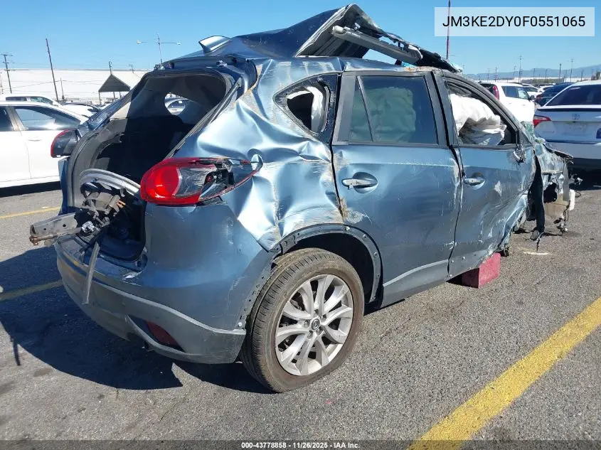 JM3KE2DY0F0551065 2015 Mazda Cx-5 Grand Touring