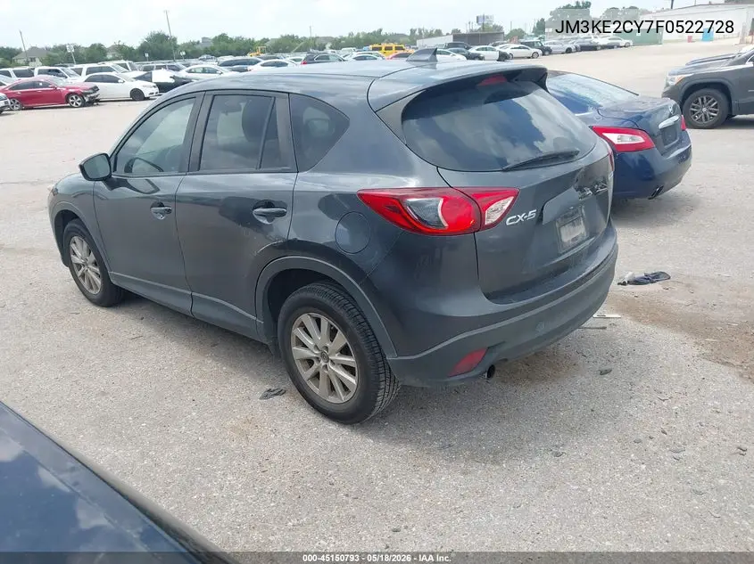 2015 Mazda Cx-5 Touring VIN: JM3KE2CY7F0522728 Lot: 45150793