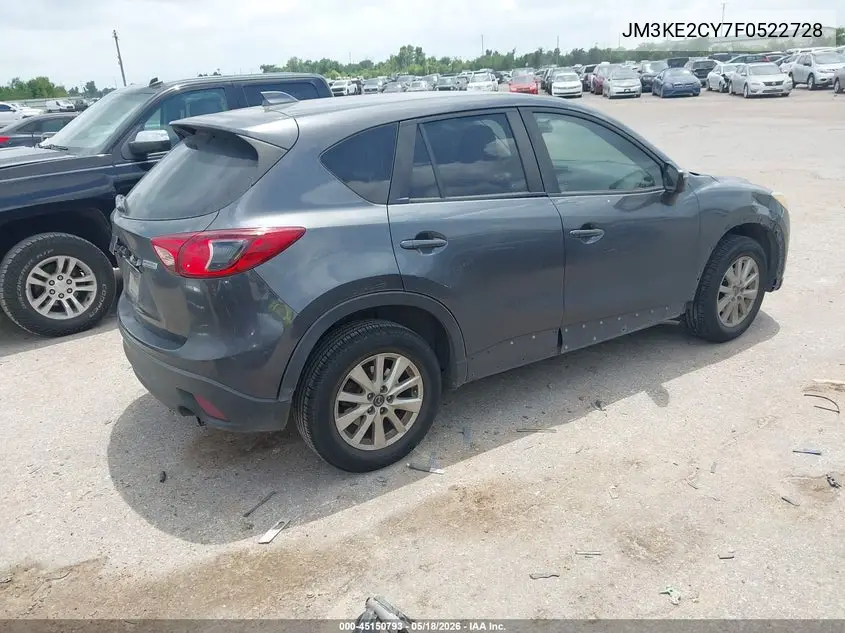 2015 Mazda Cx-5 Touring VIN: JM3KE2CY7F0522728 Lot: 45150793