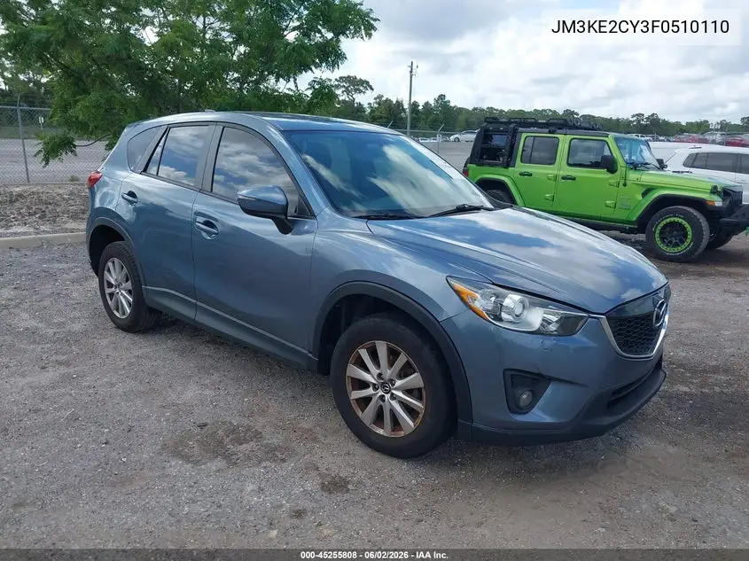 JM3KE2CY3F0510110 2015 Mazda Cx-5 Touring