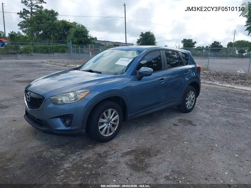 JM3KE2CY3F0510110 2015 Mazda Cx-5 Touring