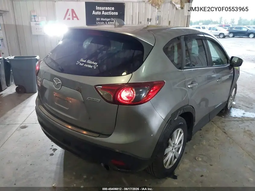 2015 Mazda Cx-5 Touring VIN: JM3KE2CY0F0553965 Lot: 45406812