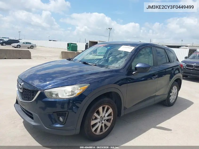 2015 Mazda Cx-5 Touring VIN: JM3KE2CY3F0449499 Lot: 45449814