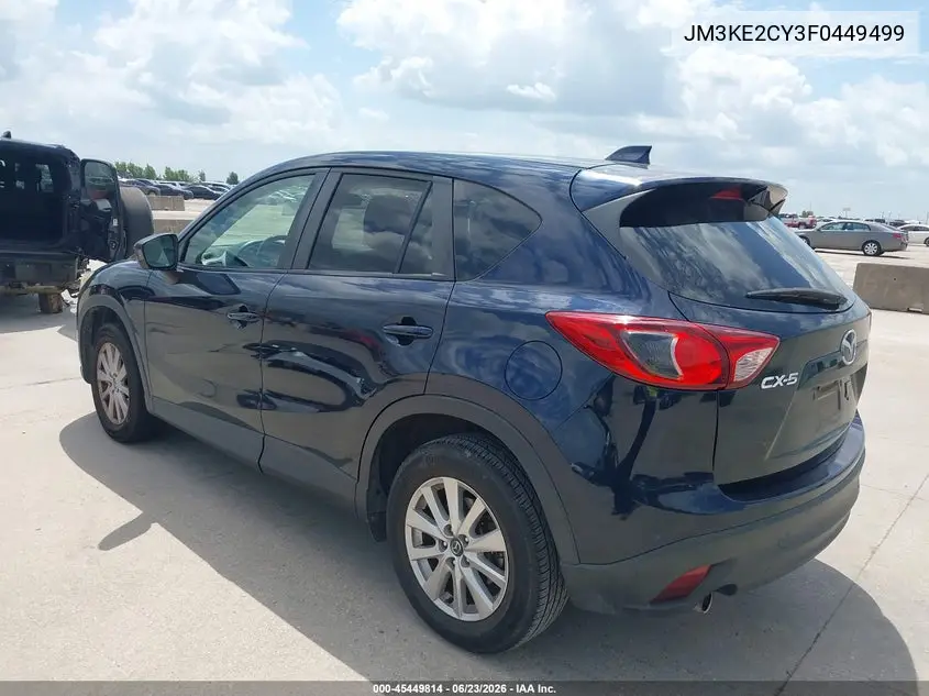 2015 Mazda Cx-5 Touring VIN: JM3KE2CY3F0449499 Lot: 45449814