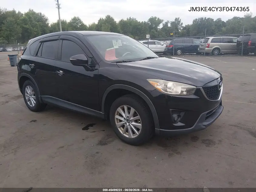 2015 Mazda Cx-5 Touring VIN: JM3KE4CY3F0474365 Lot: 45499223