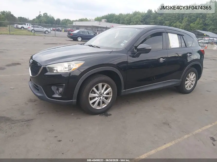 2015 Mazda Cx-5 Touring VIN: JM3KE4CY3F0474365 Lot: 45499223