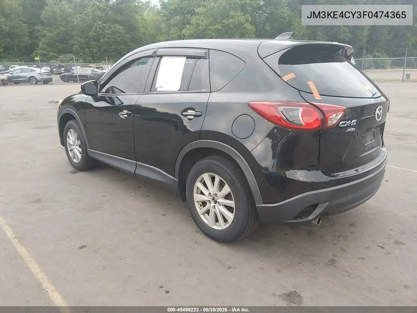 2015 Mazda Cx-5 Touring VIN: JM3KE4CY3F0474365 Lot: 45499223