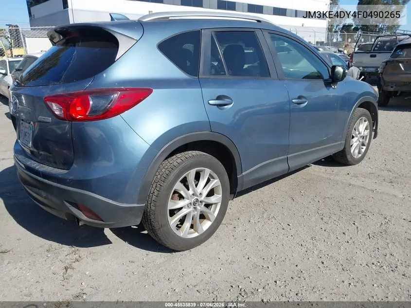 2015 Mazda Cx-5 Grand Touring VIN: JM3KE4DY4F0490265 Lot: 45535839