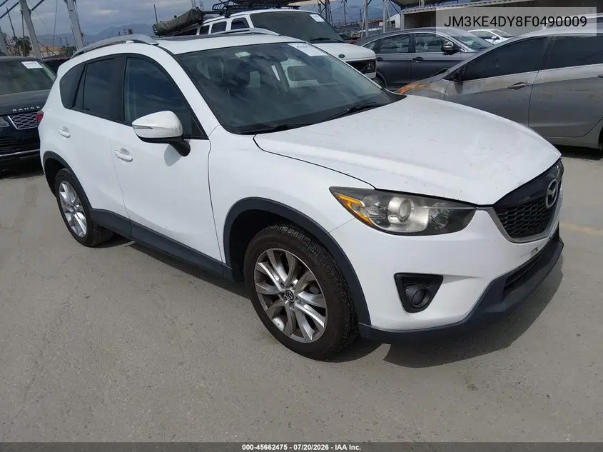 2015 Mazda Cx-5 Grand Touring VIN: JM3KE4DY8F0490009 Lot: 45662475