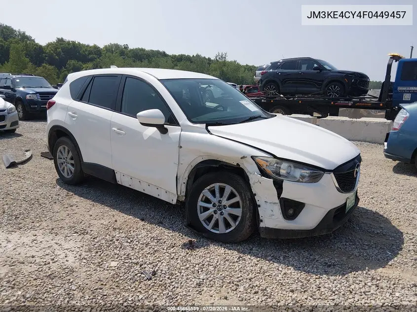 2015 Mazda Cx-5 Touring VIN: JM3KE4CY4F0449457 Lot: 45665539