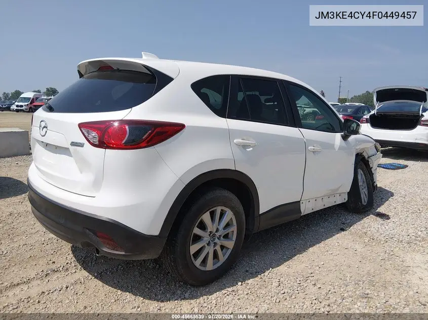 2015 Mazda Cx-5 Touring VIN: JM3KE4CY4F0449457 Lot: 45665539