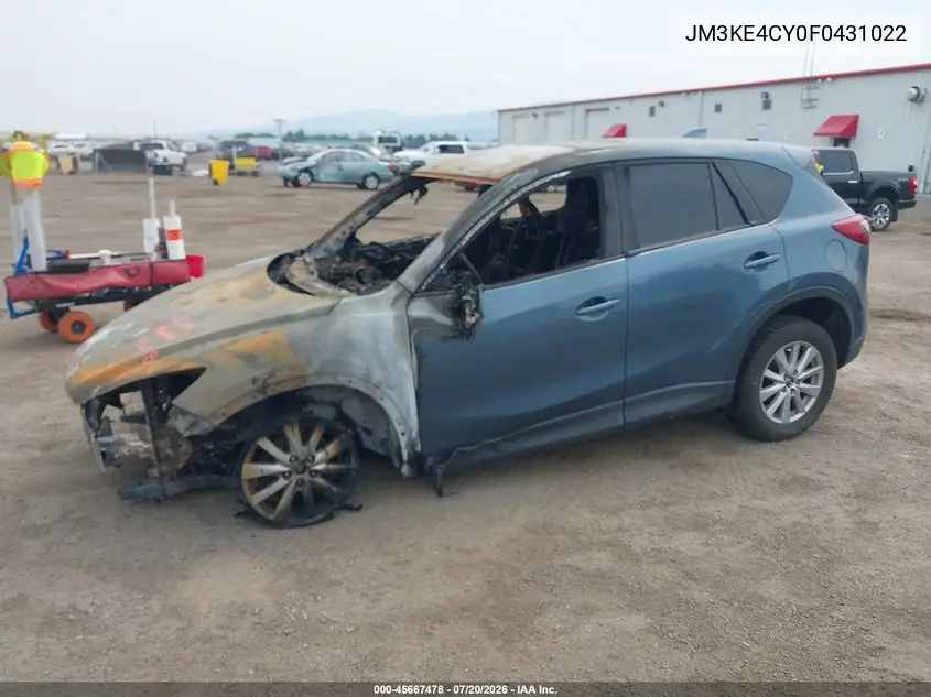 2015 Mazda Cx-5 Touring VIN: JM3KE4CY0F0431022 Lot: 45667478