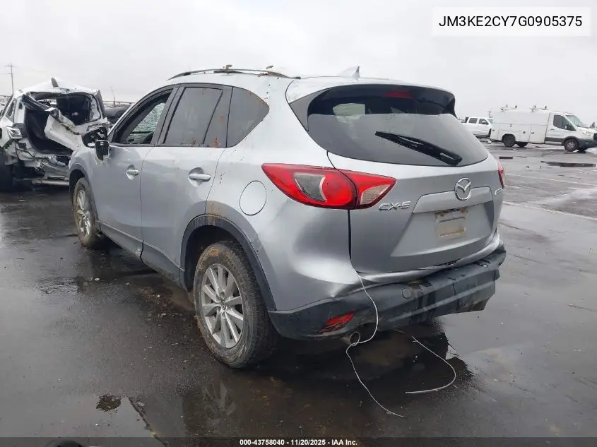 JM3KE2CY7G0905375 2016 Mazda Cx-5 Touring