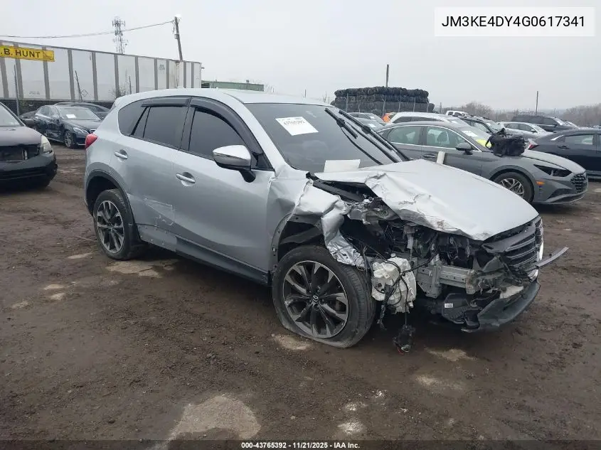 JM3KE4DY4G0617341 2016 Mazda Cx-5 Grand Touring