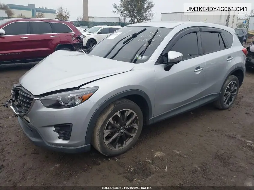 JM3KE4DY4G0617341 2016 Mazda Cx-5 Grand Touring