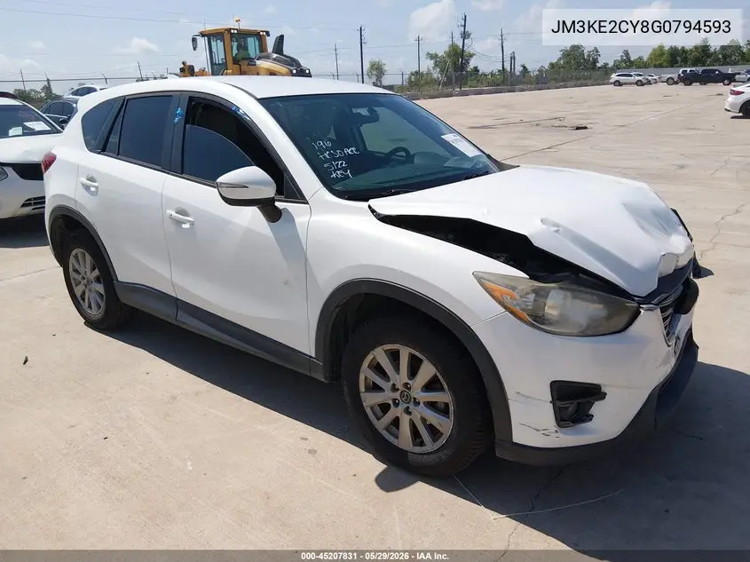 2016 Mazda Cx-5 Touring VIN: JM3KE2CY8G0794593 Lot: 45207831