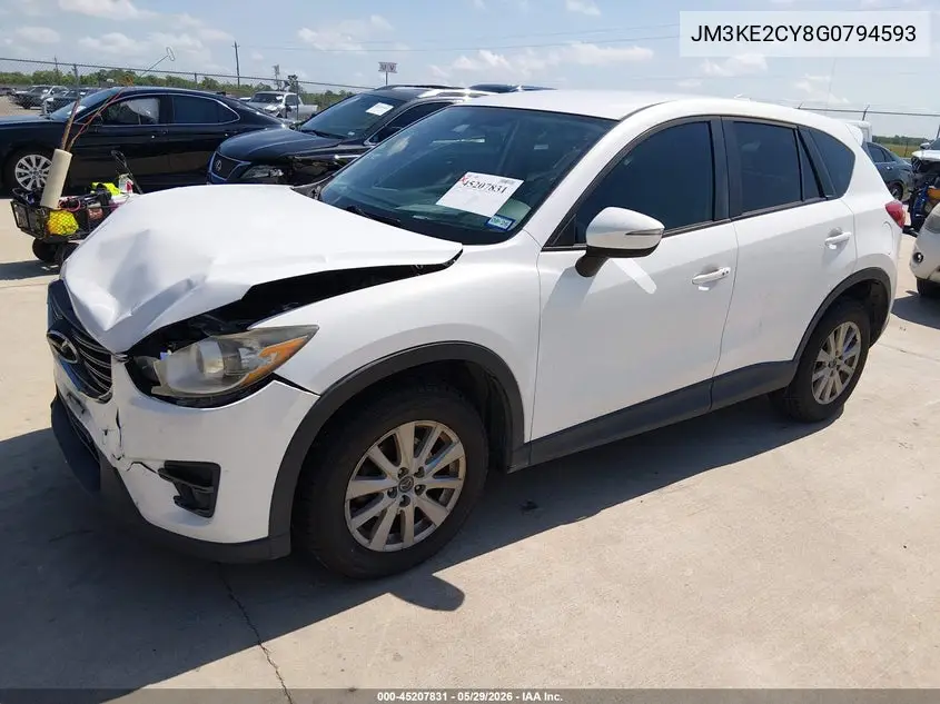 2016 Mazda Cx-5 Touring VIN: JM3KE2CY8G0794593 Lot: 45207831