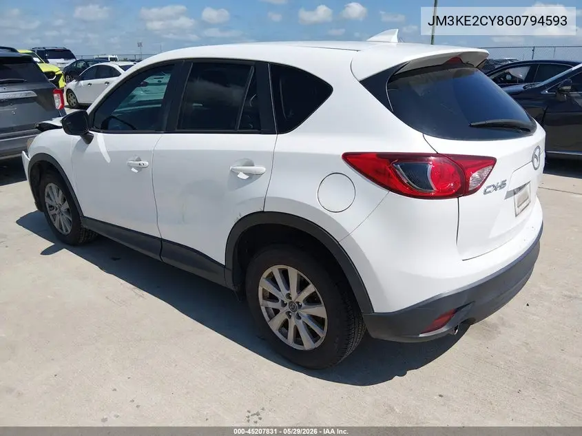 2016 Mazda Cx-5 Touring VIN: JM3KE2CY8G0794593 Lot: 45207831